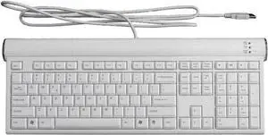 DS International Slim USB Keyboard with 2 Built-in USB Ports