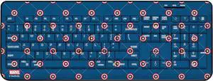 Marvel Avengers Captain America Pattern Wireless USB Keyboard