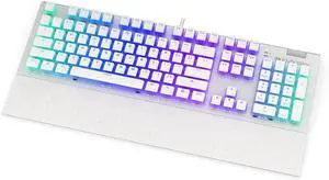 Omnis Pudding Onyx White Kailh Brown, Full Size Keyboard, Volume Button | EY5A035