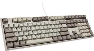 Ducky Origin Vintage Double Shot PBT Mechanical Keyboard (Cherry MX Blue)