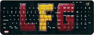 Marvel Deadpool Wolverine Badge Wireless USB Keyboard