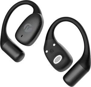 Raycon Essential Open Earbuds  True Wireless Open Ear Bluetooth 6.0 Headphones, Ultra-Lightweight, Comfort Hook Design, IPX5 Water Resistant, 36 Hours of Battery Life (Black)