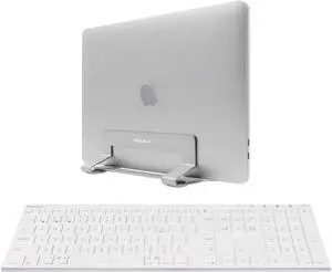 Macally Wireless Bluetooth Keyboard and a Sleek Durable Laptop Stand Improves Your Workspace