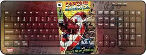 Marvel Avengers Sam Wilson Captain America Classic Cover Wireless USB Keyboard