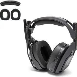 WC Mod Kit A50 - Cooling Gel Earpads + Headband Replacement for Astro A50 Gen 4, Gen 5 & A50X by Wicked Cushions | Enhanced Comfort, Cooling & Durability | Black