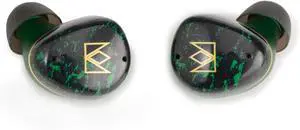 Noble Audio FoKus Rex5 True Wireless Stereo Bluetooth in-Ear Headphones with Microphone, Sound PersonalizationGreen