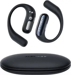 Acefast AceFit Air Open Ear Headphones, Wireless Earbuds with Rich Bass, Bluetooth 5.4 Sports Headphones with Charging Case, 32H Playtime Earbuds IP54 Waterproof for Running, Cycling, Walking, Workout