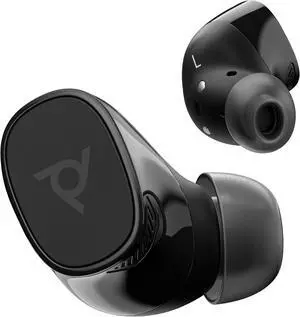 Poly  Voyager Free 20  True Wireless Earbuds in Black - Adaptive ANC, AI Enhanced Audio and Personalized Comfort - Works with PC/Mobile