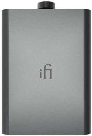 iFi Hip-dac 3 Portable USB DAC Headphone Amplifier (Black Stealth)