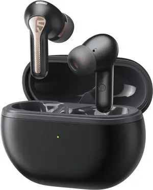 SoundPEATS Hybrid Active Noise Cancelling Earbuds Wireless Bluetooth 5.3 Earphones, Capsule3 Pro Hi Res Wireless Ear Buds with 6 Mics & LDAC, 43dB ANC, Total 52 Hrs, IPX4 Waterproof, App Customize EQ