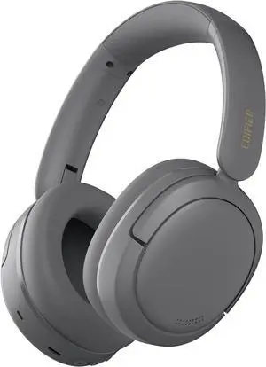Edifier W800BT SE Wireless Over-Ear Bluetooth 5.4 Headphones - AI Call Noise Cancellation - 45H Playtime - Fast Charging - AAC Codec - Dual Device- Game Mode - Foldable - Gray