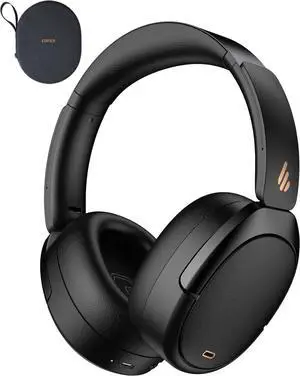 Edifier WH950NB Gen 2 Wireless Hybrid Active Noise Cancelling Headphones, Hi-Res Audio with LDAC, 8-Level ANC, Spatial Sound, 80H Playtime, Bluetooth 5.4, Foldable, 3.5mm AUX, Travel Case - Black