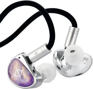 EarAcoustic STA-Pro Ultra in-Ear Monitors with Detachable Cable Design, Pure Audio Wired Headphones  Isolation Noise, 3.5mm Jack for Smartphones, Tablets, etc.,(Without Mic)