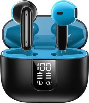 H2O Audio RIPT-LITE Wireless Bluetooth 5.4 Earbuds  Active Noise Cancelling, Sweatproof Headphones with Mic, Touch Controls, 30-Hour Battery, IPX5 for Gym Workouts and Everyday Use