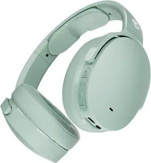 Skullcandy Hesh ANC Over-Ear Noise Cancelling Wireless Headphones, 22 Hr Battery, Works with iPhone Android and Bluetooth Devices - Preppy Sage