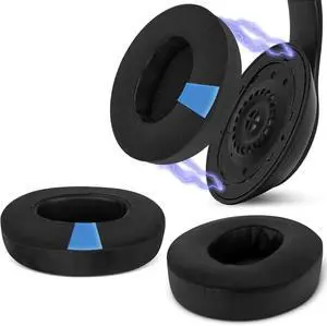 Geekria SNAP Ear Pads Replacement Kit for Beats Studio Pro Headphones, Magnetic Easy Switch Ear Cushions, Exchange Earpads in Seconds, Ear Cups Cover Repair Parts (Cooling-Gel, 2 Pairs)
