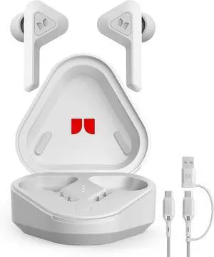 Monster DNA Go Wireless Earbuds - Bluetooth Earbuds with aptX Lossless Audio, Clear Voice Capture, IPX5 Water Resistance, Rapid 15-Minute Charge, Long-Lasting Battery and Charging Case