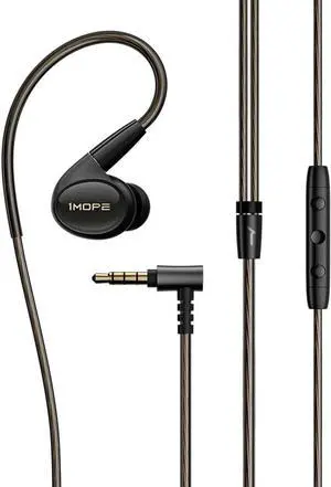 1MORE P50 Wired in-Ear Earphones Hi-Res Audio, Hybrid 5-Driver Headphones with 3.5mm Jack, Deep Bass HiFi Sound, MMCX Detachable Cable, Built-in MEMS Microphone and 3-Button Control, for Music/Gaming