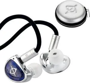 EarAcoustic STA-PRO Wired Headphones, 10mm+6mm Dual Dynamic Drivers in-Ear Earphones, High-Resolution Stereo, No Tangled Cables,Suit for Music Lover(3.5mm Jack No Mic)