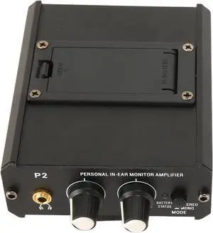 High Power Monitor Headphone Amplifier 2 Channel Compact Amp for Stage 100240V for Recording Artists (US Plug)