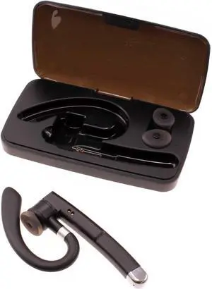 Wireless Earphone Ear-Hook Headphone Boom Mic Compatible with Samsung Galaxy Tab Active5 Pro/XCover7 Pro, Handsfree Single Headset Over The Ear Earbud