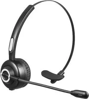 Wireless Headphone Mic Headset Compatible with Samsung Galaxy Tab Active5 Pro/XCover7 Pro, Bluetooth Earphone Hands-Free Noise Isolation