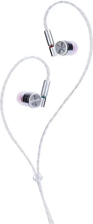 TINHIFI T4 IEM in Ear Headphones 10mm Carbon nanotube CNT Dynamic Driver HiFi bass Metal 3.5mm Ear Plugs Detachable MMCX Cable