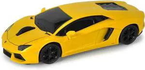 Wireless Computer Mouse - Computer Accessories - Yellow Wirelesss Mouse, Sport's Car Design with LED Lights - Style# L95901