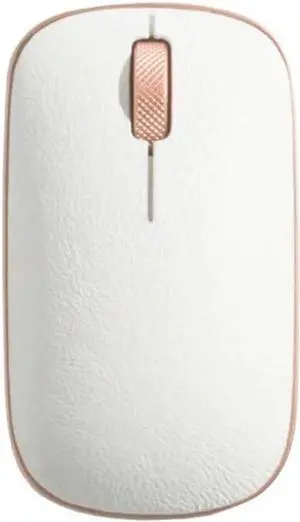 Azio Retro Classic Bluetooth Mouse (Posh) - Wireless, Genuine Leather Topped with Pixart Precision Tracker