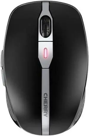 Cherry MW 9100 Wireless Rechargeable Mouse Bluetooth or 2.4 GHz AES-128 encryption Black