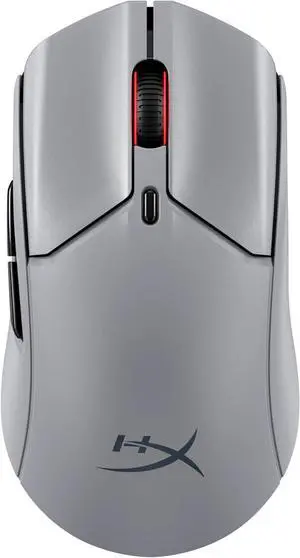HyperX Pulsefire Haste 2 Pro 4K Wireless Gaming Mouse for PC, 4k Polling, Rechargeable 90 Hour Battery, Lightweight 61g, 26K Sensor, 2.4GHz, Bluetooth, Slate Grey