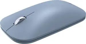 Incase Modern Mobile Mouse  Designed by Microsoft  Lightweight, Precision Navigation, Right/Left Hand Use, Scroll Wheel, BlueTrack Technology, Wireless Bluetooth for Mac/Windows/8/10/11 (Ice Blue)