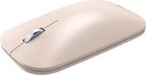 Incase Modern Mobile Mouse  Designed by Microsoft  Lightweight, Precision Navigation, Right/Left Hand Use, Scroll Wheel, BlueTrack Technology, Wireless Bluetooth for Mac/Windows/8/10/11 (Sandstone)
