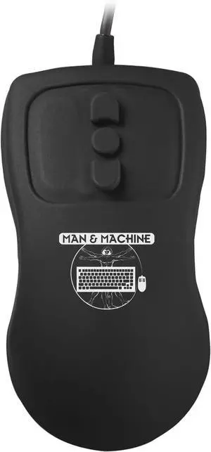 Man & Machine Petite Mouse, Sealed Waterproof - Black