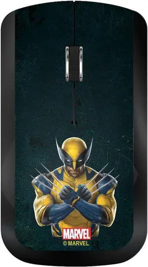 Marvel Deadpool Wolverine Badge Wireless Mouse
