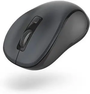 Hama Bluetooth Mouse Wireless (3 Buttons, 800 dpi/1200 dpi/1600dpi, Optical Mouse Wireless, Computer Mouse, for Laptop/PC/Tablet, Noiseless Battery, for Right-Hander/Left-Handers) Anthracite