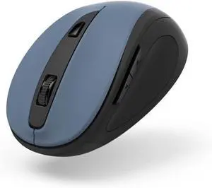 Hama Ergonomic Wireless Mouse Wireless (6 Buttons, 2.4GHz, 800/1200/1600 dpi, Optical Mouse Wireless, Wireless Mouse Ergonomic, Computer Mouse, for Laptop/PC/Notebook, Right-Handed, USB Receiver