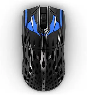 PWNAGE Trinity Wireless Gaming Mouse 8K - 39 Grams Ultralight Esports Pro Gamer Flawless Professional Custom Xero PAW3950 Optical Sensor 36,000 DPI - 8000Hz -100% PTFE Skates Symm2 - Midnight Eclipse
