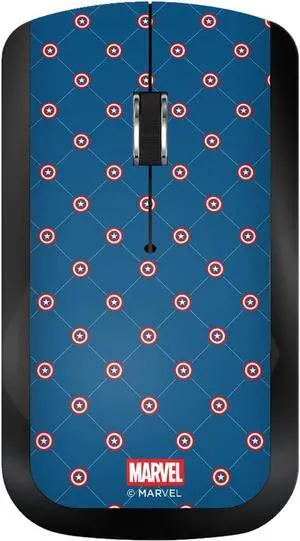 Marvel Avengers Captain America Pattern Wireless Mouse