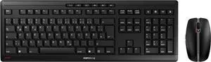 Cherry Stream Desktop - Tastatur & Maus Set - kabellos - QWERTZ - deutsches Layout - Schwarz, JD-8500DE-2