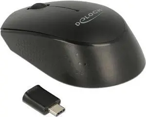 Optical 3-key mini mouse wireless USB Type-C 2.4 GHz wireless - for right- and left-handed users