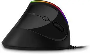 Game for Health Ergonomic Vertical Mouse, BLACK