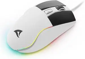 Sharkoon Skiller SGM35 White Optical Gaming Mouse RGB PBT Button