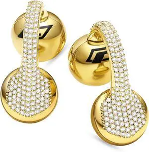 JewelPods C01 Wireless Earbuds,Open Ear Earbuds Jewelry-Inspired Designs Metal Clip-on,Excellent Spatial Audio,Sweat and Water Resistant,72H Play,Yellow Gold