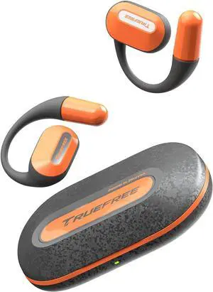 truefree O2 Open Ear Headphones with Directional Acoustics, Ultra-Light Weight, IPX5 Waterproof, 22H Playtime, Multipoint Connection, App Control, Bluetooth 5.3 Wireless Earbuds for Workouts