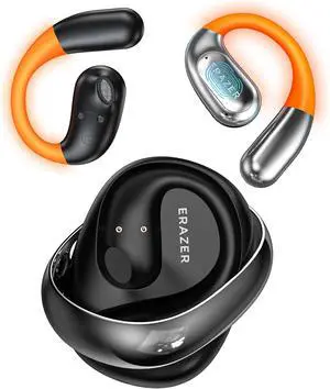 ERAZER XF31 Translation Earbuds,3-in-1 Language Translator Earbuds Real Time in 135 Languages with APP, Bluetooth Open Ear Headphones with LED Night Light Soft Earhooks 40Hrs Playtime for iOS&Android