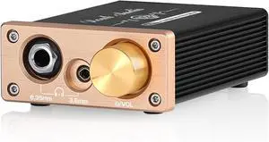 Douk Audio U3 PRO HiFi Mini Class A Headphone Amplifier  High-Power Desktop Amp for 18-600 Headphones, 1500mW Output, 3.5mm & 6.35mm Jacks, DC 5V