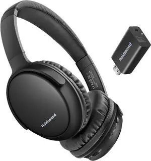 Holdsound Wireless Headphones for TV Watching, TV Headphones Wireless with Bluetooth USB Transmitter, 165ft (50m) Range, 20 Hours, Louder and Clearer