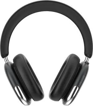 Freepods 120H Playtime Bluetooth ANC/ENC Pro-Level Active Noise Cancelling Over-Ear Headphones Wireless, Headphones with Built-in Microphone Type-C Charging for Call Travel Sports Gym (Black)