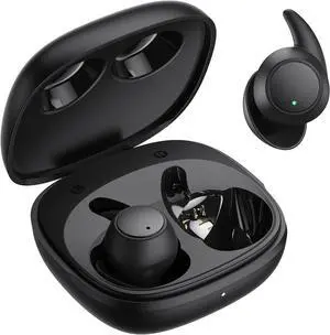 MUSICOZY Bluetooth 5.3 Sleep Earbuds, Lightweight in-Ear Sleeping Earbuds, Waterproof Sleep Headphones White Noise, Podcasts, Study, Focus